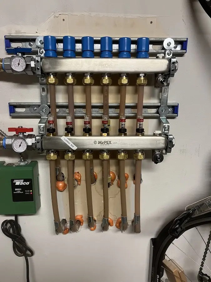 Plumber performing Gas Line Installation at a residential property in Miami Gardens